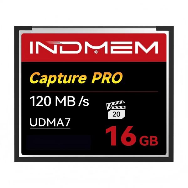 CF Card 16GB High‑Speed UDMA CompactFlash Memory Card for DSLR Camera, Black