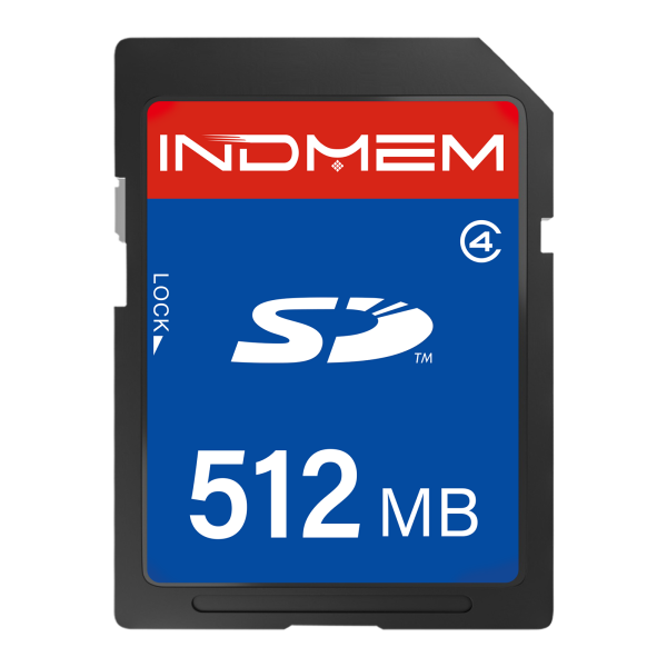 SD Card 512MB (1/ 2/ 5/ 10 Pack), Class 4 Flash Memory Cards MLC Stanard Secure Digital Cards, 512MB(2pc/5pc/10pc)