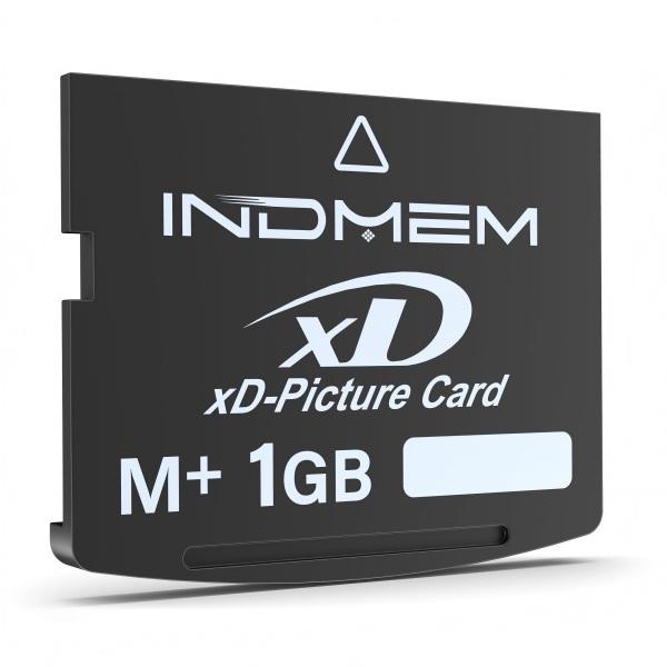 1GB xD‑Picture Card Type M+, XD Flash Memory Card for Vintage Olympus & Fujifilm Digital Cameras, Support Panorama, 3D‑Image & Digital Painting Function
